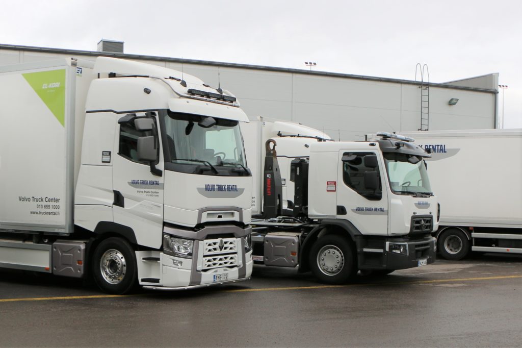 Renault Trucks -vuokra-autoja