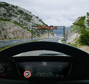 Volvo turvajärjestelmä älykäs nopeusavustin