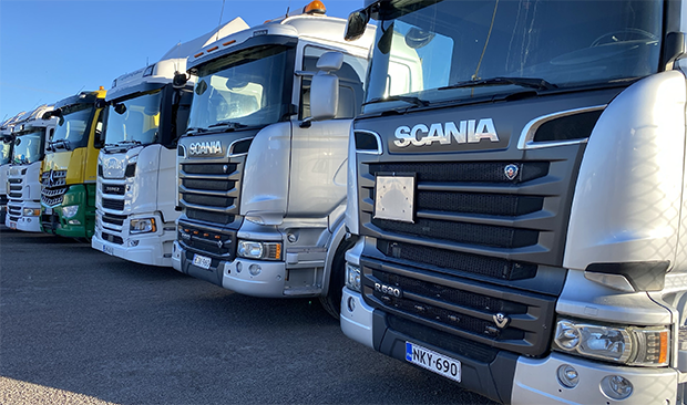 Scania-vaihtoautoja