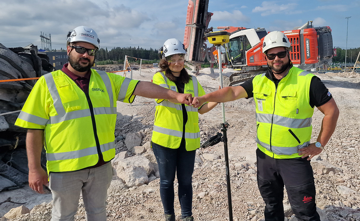 Swearock Swerock ja Leica Geosystems Oy yhteistyössä - Konepörssi.com