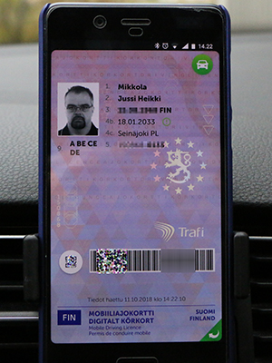 Mobiiliajokorttikokeilu