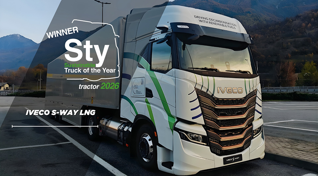 Sustainable Truck of the Year 2026 Iveco S-Way LBG