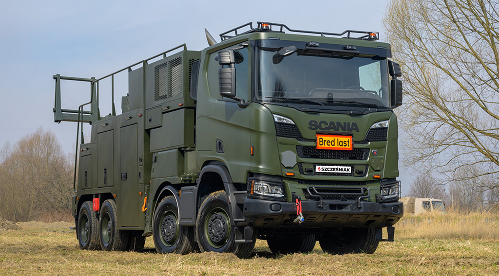 Scania-hinausauto