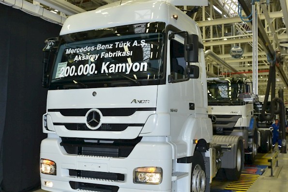 200 000 Mercedes-BenziÃ¤ Aksarayn tehtaalta