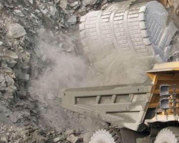 Kaivoksilla ongelmana on kvartsi ja kaivoskoneiden tuottama dieselpakokaasu