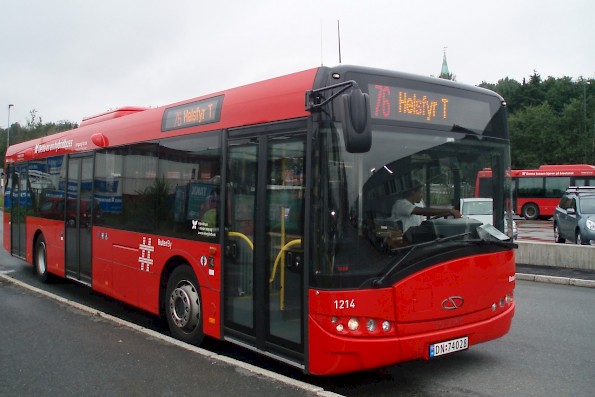 Solaris-busseja Norjaan